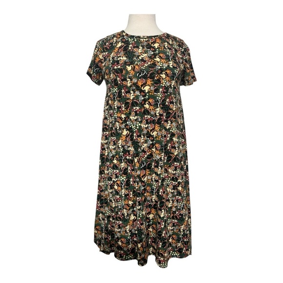 Disney Dresses & Skirts - LuLaRoe Mickey Mouse, Carly, Disney Orange Yellow Raglan Sleeve Midi Dress